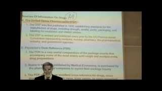 Pharmacology Introduction Part 1 by professor fink [upl. by Richella]