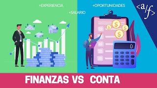 ¿Finanzas vs Contaduría [upl. by Rdnaskela]