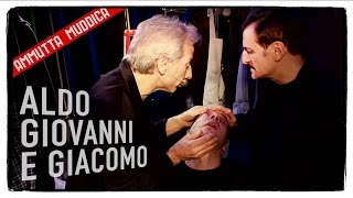 Il bruscolino nellocchio di Aldo  Aldo Giovanni e Giacomo  Backstage di Ammutta Muddica [upl. by Krenek914]