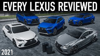 ENTIRE Lexus Lineup 2021 ReviewedBest Models Revealed [upl. by Tray771]