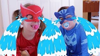 PJ Masks Abenteuer Im Echten Leben LIVE ⚡ Spielzeug für Kinder  Pyjamahelden 247 [upl. by Ailecara]