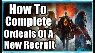 How To Complete Ordeals Of A New Recruit Dragons Dogma 2 [upl. by Lach]