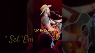 Chris Janson  sings Vern Gosden’s “ Set ‘Em Joe “  Live  HiawasseeGa 2022 [upl. by Roberts]