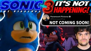 Sonic Movie 3 Trailer Is NOT Happening  Everything Explained [upl. by Asiruam]