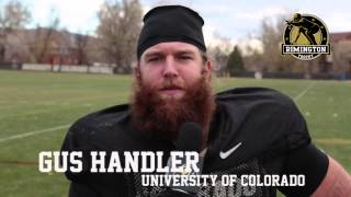 Gus Handler  University of Colorado Buffaloes [upl. by Sewellyn867]