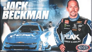 Jack Beckman to substitute for John Force [upl. by Eissoj]