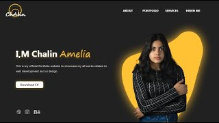 Personal Portfolio Website Using html and css only  How to create Personal Website newtoyou [upl. by Aia]