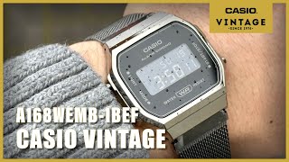 Unboxing The Casio Vintage A168WEMB1BEF [upl. by Brass]