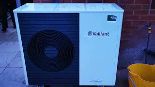 Heat Geek Elite Vaillant Arotherm Air Source Heat pump INSTALL  DAY 2 [upl. by Heinrike]