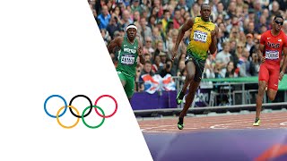 Bolt Blake Weir Quinonez amp Lemaitre Win 200m Heats  London 2012 Olympics [upl. by Thalassa]