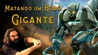 Jogando RPG  s4e08  A Lua Sangrenta  Matando um Robô Gigante [upl. by Joey127]