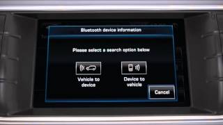 Range Rover Evoque Instructional Video Bluetooth Pairing [upl. by Fabien168]