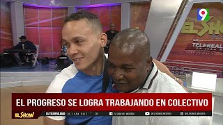 Audrys Nin Reyes consigue cada para su entrenador en El Show del Mediodía [upl. by Sandie470]