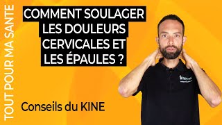 Douleurs cervicales et épaules  que faire  Traitement et Exercices [upl. by Hedelman]