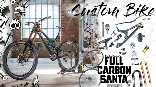 SICK BIKE BUILD 🛠 Santa Cruz V10 ➕ flip flop paint job ⚡ DREAM CUSTOM DH MTB Project [upl. by Kristina]