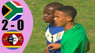 Bafana Bafana South Africa 2  0 Eswatini All Goals amp Highlights COSAFA MEN’S U17 Championship 2020 [upl. by Hui]