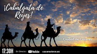 👑👑👑 Cabalgata Reyes Magos Cáceres 2024 🐫🐫🐫 [upl. by Tayler]