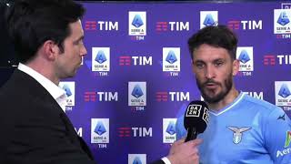 CLAMOROSO LUIS ALBERTO quotVOGLIO RESCINDERE IL CONTRATTOquot  AUDIO DAZN Lazio Salernitana 41 [upl. by Evelc]