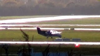 RFB Fanjet 600 DEIWZ Takeoff  Hamburg Airport [upl. by Zoes]