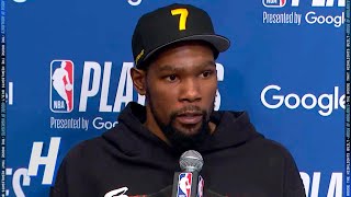 Kevin Durant Postgame Interview  Game 3  Celtics vs Nets  2022 NBA Playoffs [upl. by Rialc]