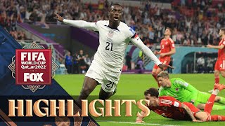 United States vs Wales Highlights  2022 FIFA World Cup [upl. by Glover]