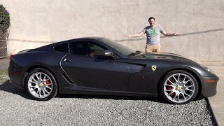 This 2007 Ferrari 599 GTB Fiorano 6Speed Is an Amazing V12 Supercar [upl. by Joktan]