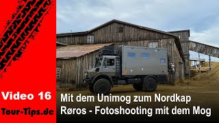 Nr 16  Fotoshooting Olavsgruva  Røros eine Stadt wie ein Museum  UnimogRoadtrip zum Nordkap [upl. by Servais]