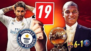 10 INCROYABLES RECORDS DU FOOT EN 2017  ⚽️🔥 [upl. by Mulloy892]