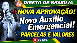 MARAVILHA  Novo Auxílio EMERGENCIAL R600  Parcelas e VALORES Veja agora NOVIDADES  PROJETO [upl. by Woodie]