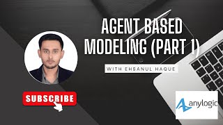 Anylogic Tutorial Agent Based Modeling Part 1 [upl. by Sirtemed]