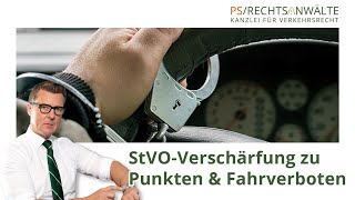 Neue StVO bitte beachten Sie nachträgliche Änderungen zu Punkten und Fahrverboten [upl. by Loraine276]