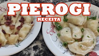 COMO FAZER PIEROGI  RECEITA DE PIEROGI POLONÊSUCRANIANO PÊROHE  RECEITAS DE VIAGEM PIROGUE [upl. by Kellda]