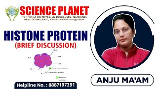 Histone Protein Brief Discussion Explain by Anju Mam of Science Planet [upl. by Ossy]