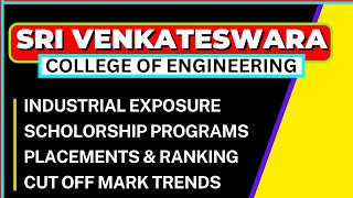 Sri Venkateswara College of Engineering SVCE  Placements  Cut off marks  Ranking [upl. by Nivad]