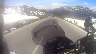 Africa Twin XRV 750  Like a Supermoto  Großglockner Part 2 [upl. by Sac]