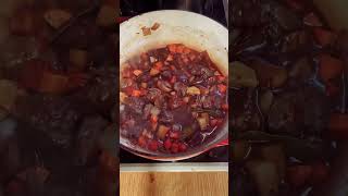 Best Goulash Soup my version  most requested goto meals and one of my family’s favorite ❤️🤤🤤 [upl. by Anirtik1]