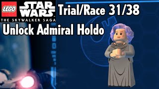 Circuit Run Kashyyyk  Trial 3138 Gold Medal Unlock Admiral Holdo Lego Star Wars TSS [upl. by Christabella]