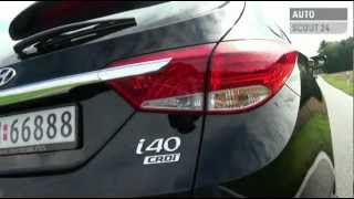 Hyundai i40 Testbericht  AutoScout24 [upl. by Morlee]