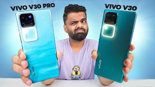 vivo V30 Pro vs vivo V30  Best Camera Smartphones [upl. by Kass249]