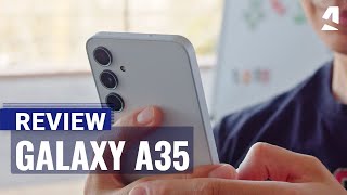 Samsung Galaxy A35 review [upl. by Eilzel557]