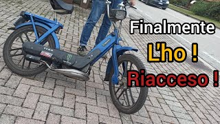 piaggio ciao finalmente lho acceso [upl. by Eelrebmik]