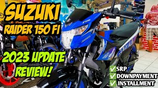 SUZUKI RAIDER 150 FI COLOR VARIANT UPDATE 2023  MAY NABAGO BA SA FEATURES [upl. by Nahtaoj904]