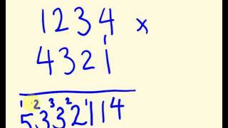 Fast Maths Calculation  Multiply four digit numbers FAST [upl. by Casper20]