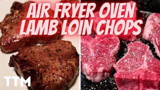 How to cook Lamb Loin Chops in the Air Fryer Oven  Easy Cooking [upl. by Rennerb776]