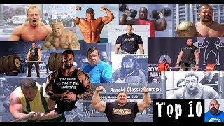 Top 10 Greatest Worlds Strongest Man [upl. by Gelhar]