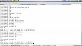 Setup SFTP server tutorial using chroot [upl. by Ode121]