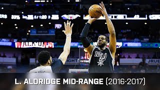 LaMarcus Aldridges Midrange Offense 20162017 [upl. by Suelo]