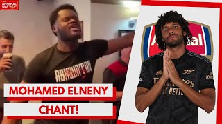 quotSHAKE IT ELNENYquot  Arsenal Fans Celebrate Mohamed Elneny With New Beatles Inspired Chant  VIDEO [upl. by Nathalia]