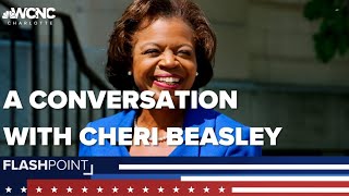 US Senate candidate Cheri Beasley on abortion No room for Budd in that decision [upl. by Gader823]