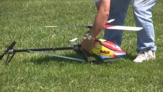 8 Year Old Justin Jee  Gaui X5 RC Heli Flying  20100828 [upl. by Norrag]